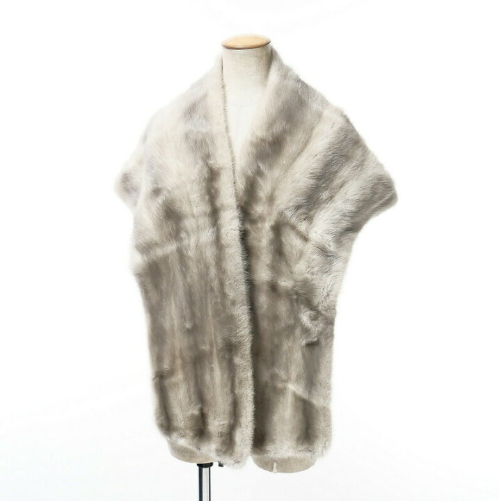 楽天市場】□美品□高級毛皮□ MINK ミンク ファー ティペット 