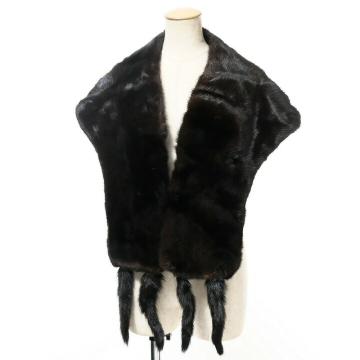 楽天市場】□美品□最高級毛皮□SAGA MINK サガミンク ファー ショール  