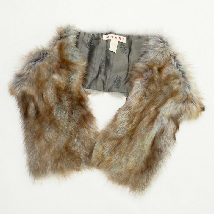 楽天市場】□美品□MARNI マルニ フォックスファーストール リアル  
