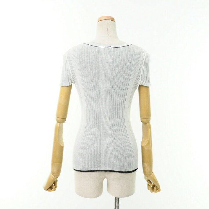 楽天市場】CHANEL シャネル CCロゴ 半袖 ニット セーター  