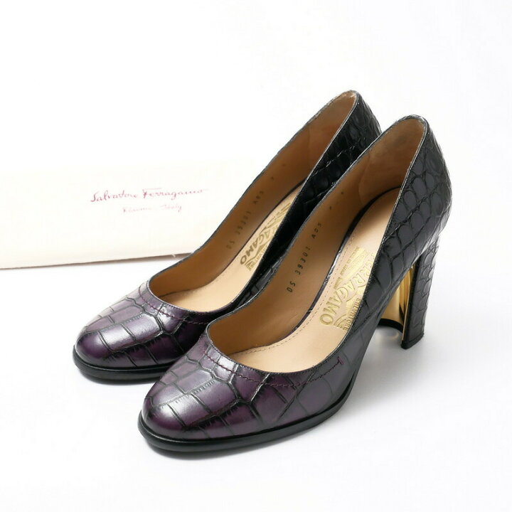 楽天市場】□美品□Salvatore Ferragamo サルヴァトーレ フェラガモ 