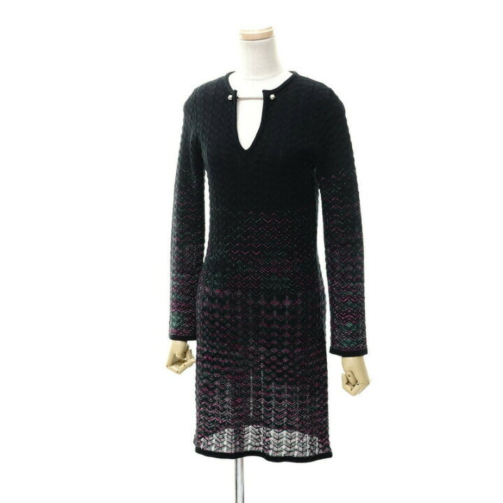 楽天市場】□美品□Missoni ミッソーニ シェブロン ニット ワンピース 