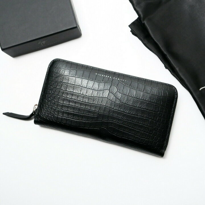 関税送料込み【GIUSEPPE ZANOTTI】カーフ 長財布 10×19×2.5cm ｜長財布
