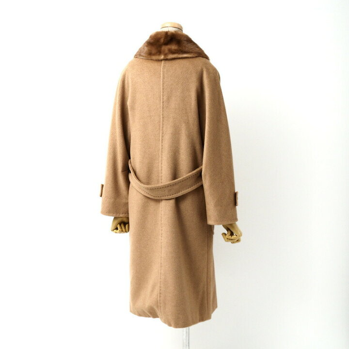 楽天市場】□美品□MaxMara マックスマーラ 総キャメル コート ロング  