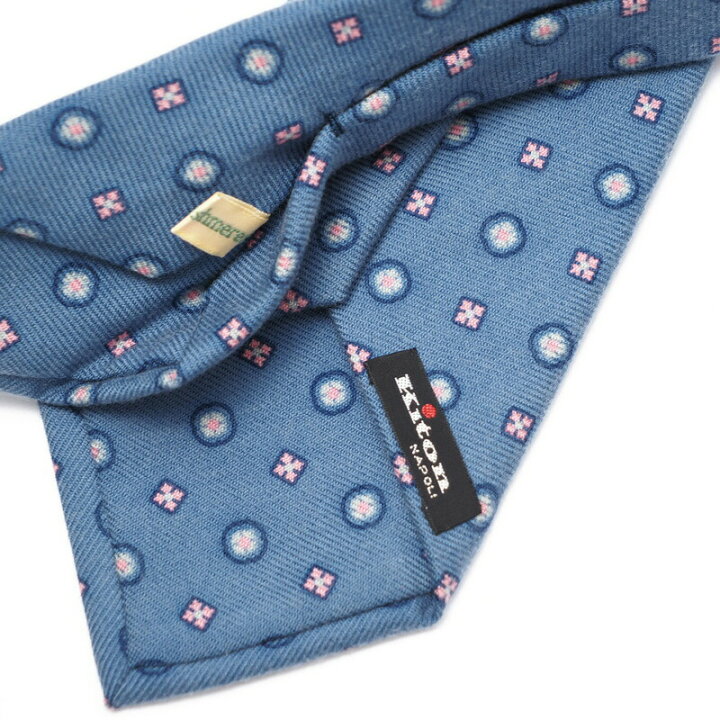 楽天市場】□美品□Kiton キートン 総カシミヤ セッテピエゲ ネクタイ 