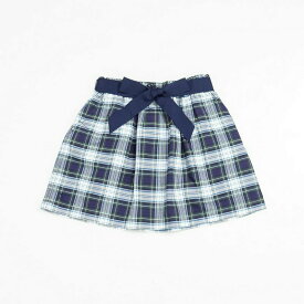 ■未使用品■POLO RALPH LAUREN ポロ ラルフローレン チェック スカート キッズ サイズ5 ガールズ 子供服 ウエストリボン 20221115/GM0731