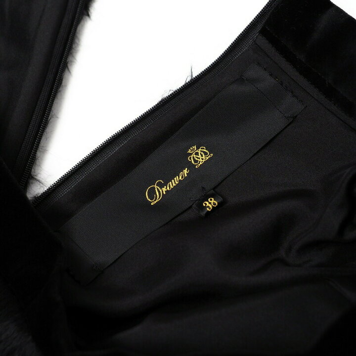 楽天市場】□美品□Drawer ドゥロワー シャギー ファー セットアップ  