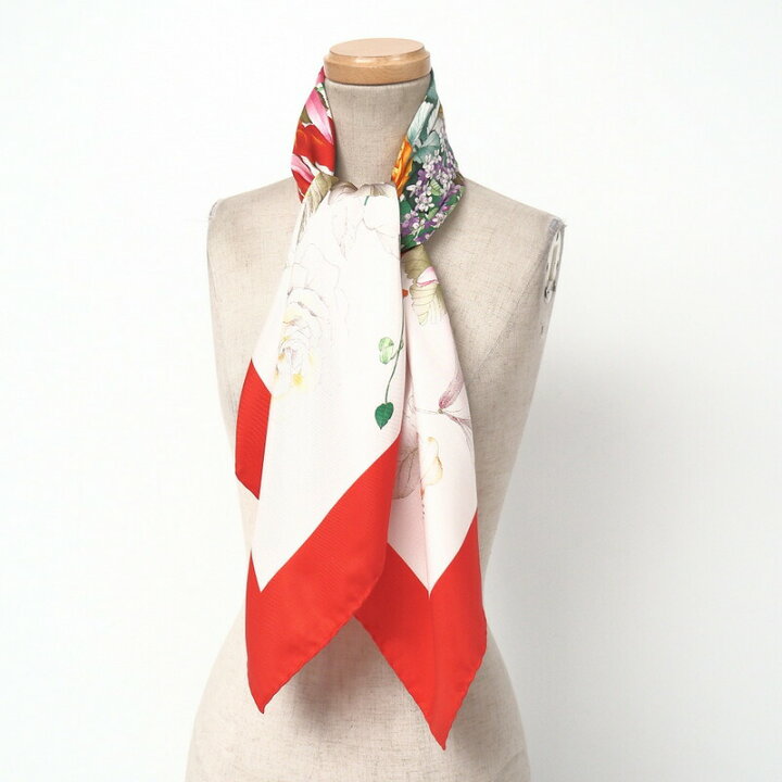 楽天市場】□美品□GUCCI グッチ フローラ 大判 シルクスカーフ《88cm 