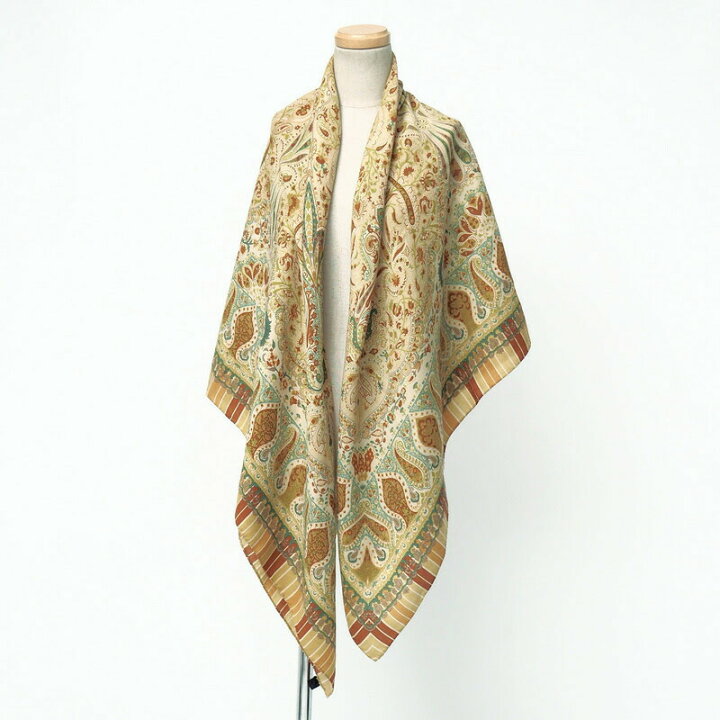楽天市場】□美品□ETRO エトロ ペイズリー ストール ショール  