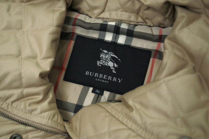 楽天市場】□美品□BURBERRY LONDON バーバリー 中綿 キルティング 