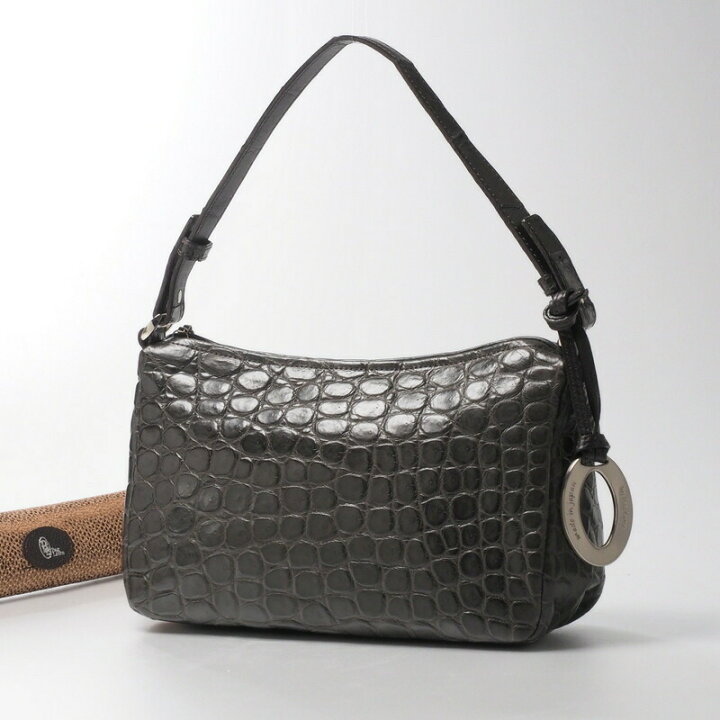 楽天市場】□美品□BagLiore バグリオ 最高級皮革 マットクロコ  