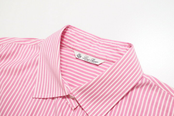 楽天市場】□美品□ Loro Piana ロロピアーナ コットン ストライプ 