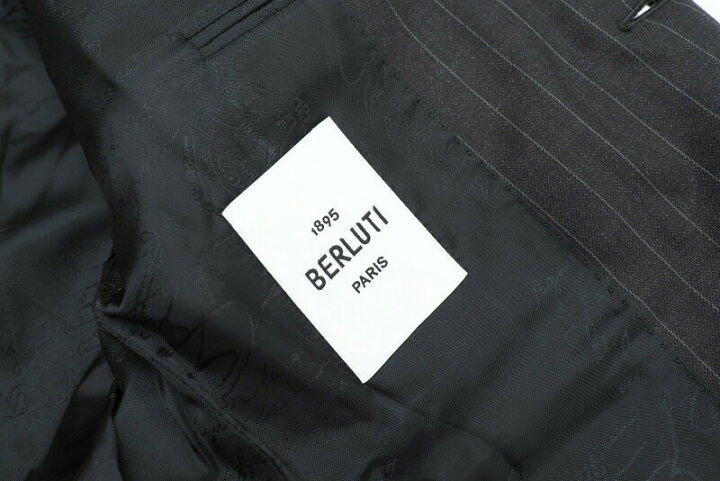 楽天市場】□美品□Berluti ベルルッティ ストライプ スーツ シングル 