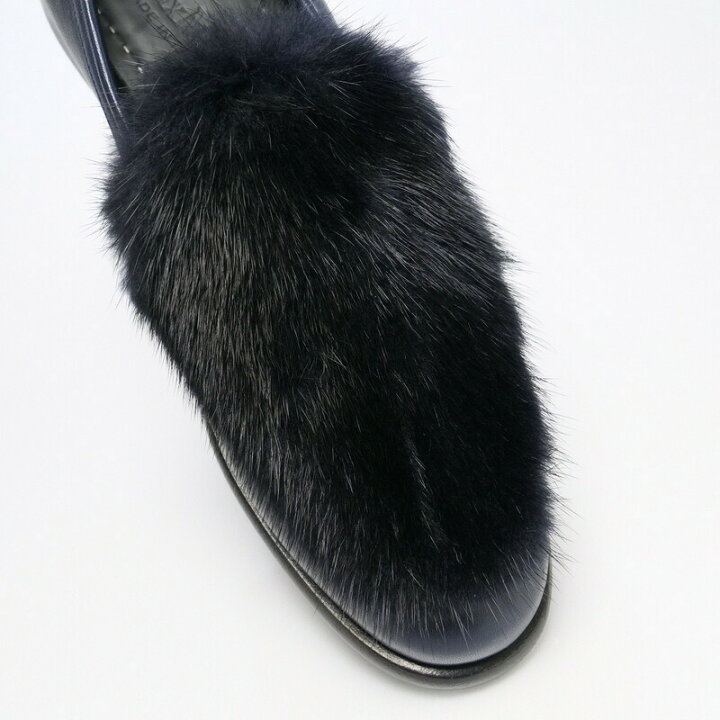 楽天市場】□美品□MaxMara マックスマーラ ミンクファー スリッポン 