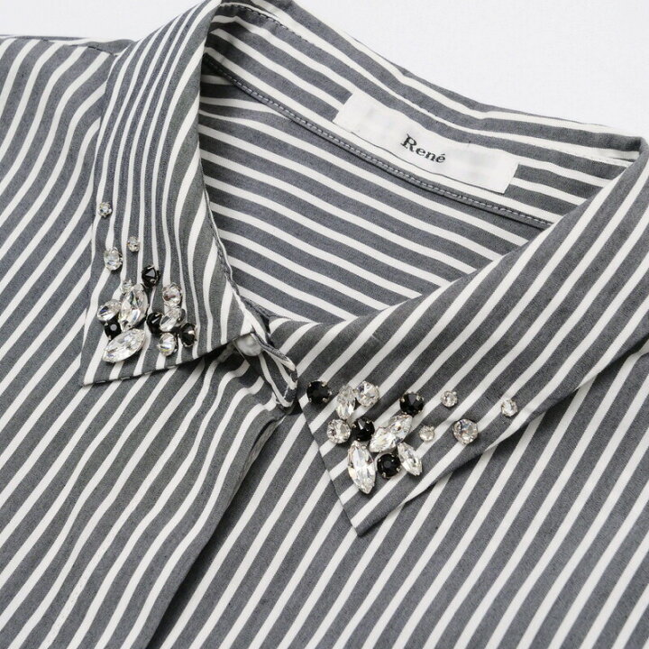楽天市場】□美品□Rene ルネ ストライプ ワンピース サイズ36 