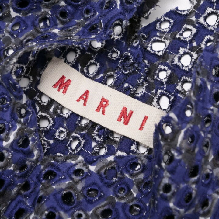 楽天市場】【セール】□美品□MARNI マルニ カットワーク 刺繍 