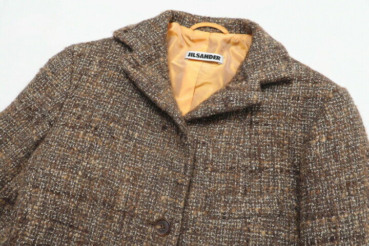 楽天市場】□美品□JIL SANDER ジルサンダー ツイード ジャケット  