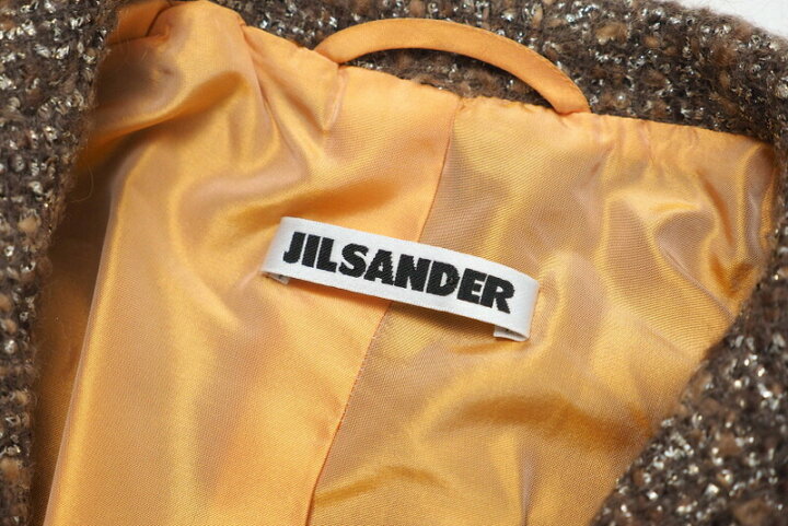 楽天市場】□美品□JIL SANDER ジルサンダー ツイード ジャケット  