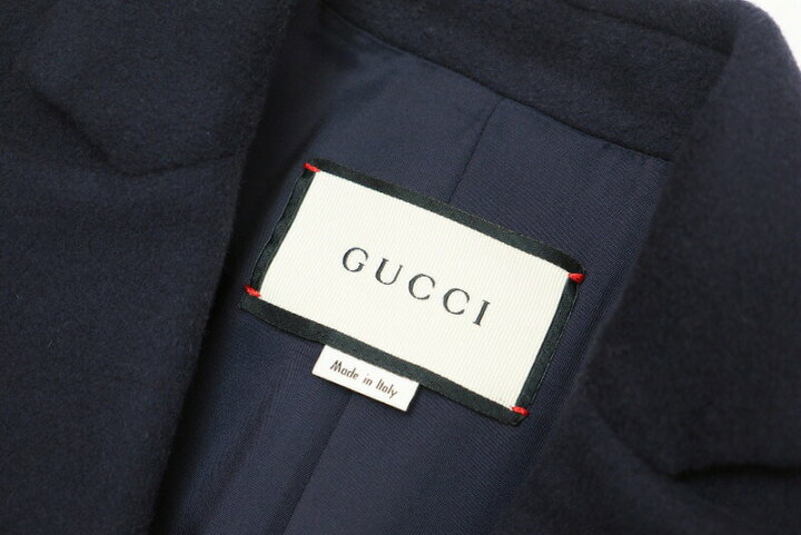 楽天市場】□美品□GUCCI グッチ チェスターコート《455739 