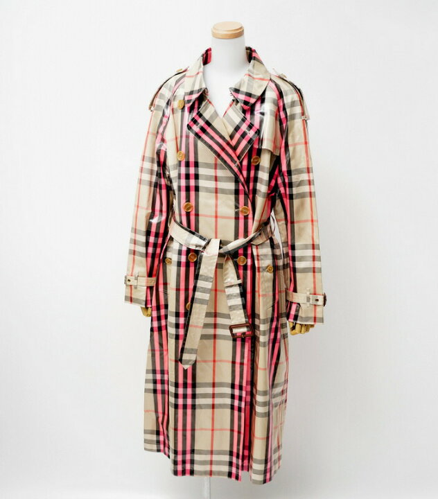 楽天市場】□極美品□BURBERRY バーバリー Check Patent チェック  