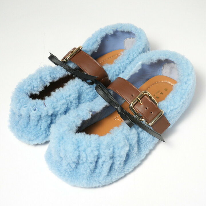 楽天市場】□美品□MARNI マルニ ボア パンプス バレエシューズ 靴 