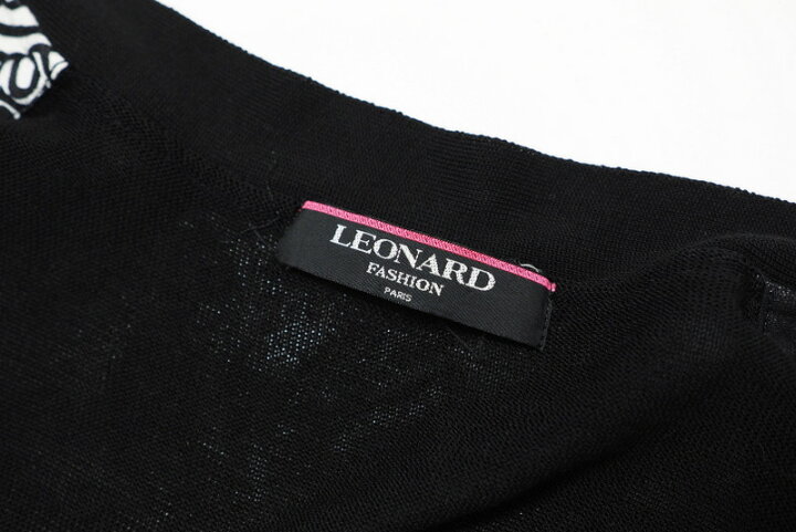 楽天市場】□美品□LEONARD レオナール 切替 ベスト ノースリーブ 
