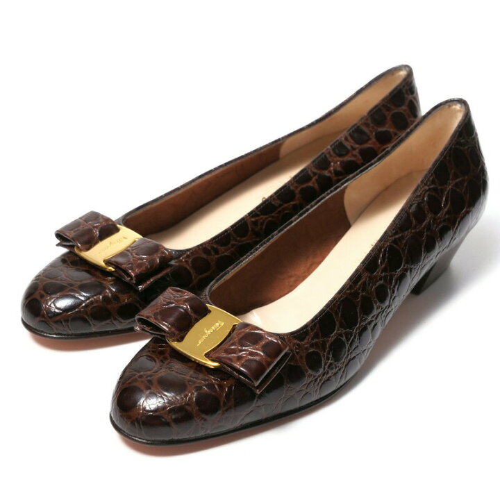 楽天市場】□美品□Salvatore Ferragamo サルヴァトーレフェラガモ 