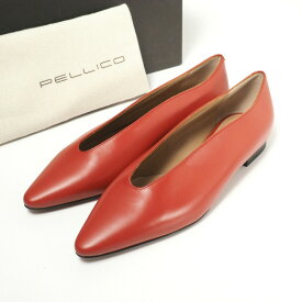 ■未使用品■ PELLICO ペリーコ 0130 NEBI 10 フラット パンプス サイズ37（23.5～24.0cm）靴 イタリア製 20240401/GP6159