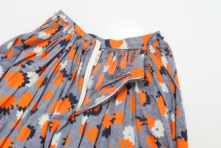 楽天市場】□美品□2022SS□MARNI マルニ 花柄 ギャザースカート  