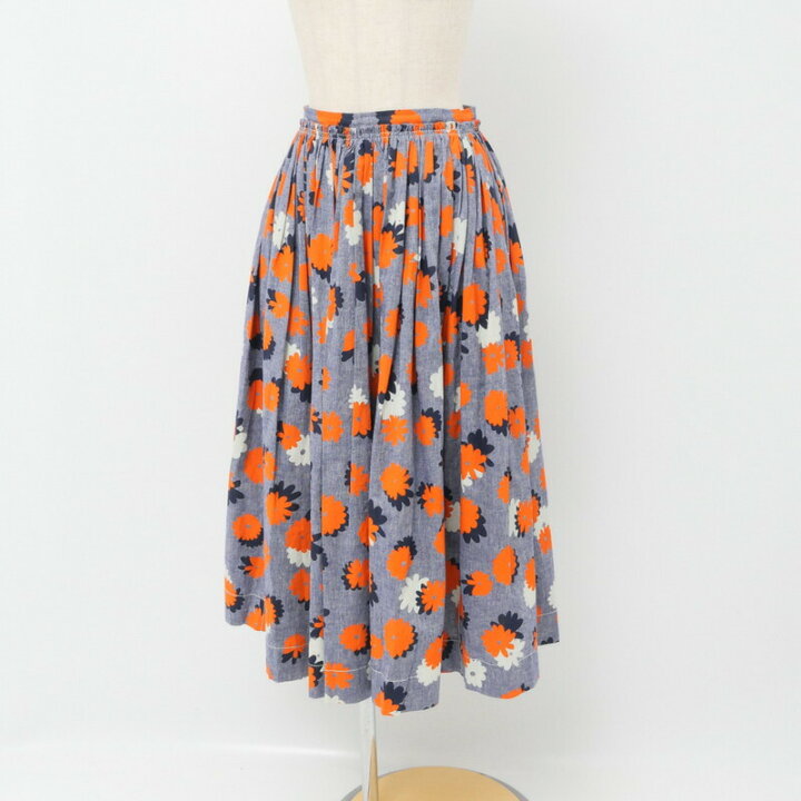 楽天市場】□美品□2022SS□MARNI マルニ 花柄 ギャザースカート  