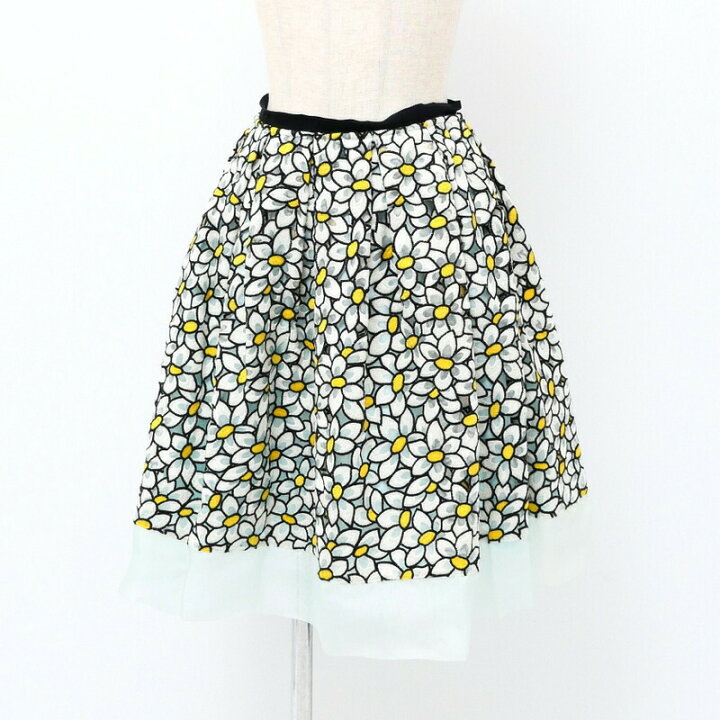 楽天市場】RED VALENTINO レッドヴァレンティノ 花柄 フレアスカート 