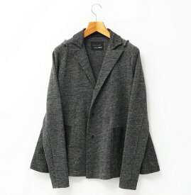 【プライスダウン】Yohji Yamamoto ヨウジヤマモト ジャケット サイズ1 YOHJI YAMAMOTO la vie en NOIR ブレザー ニットジャケット 切替 ブランド古着【中古】20240503/GP6502