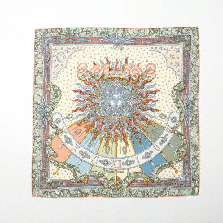 楽天市場】□美品□HERMES エルメス GLORIA SOLI 栄光の日プチカレ 