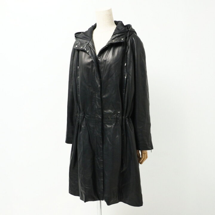 楽天市場】JIL SANDER ジルサンダー コート サイズ40 ナッパ—レザー 