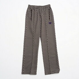 ■美品■Needles ニードルズ Track pant - Poly Jq. トラックパンツ サイズS ポリジャカード Polka Dot ドット柄 ブランド古着【中古】20240826/RA0903