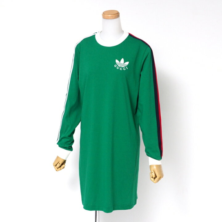 楽天市場】□美品□2023年製□GUCCI × adidas グッチ × アディダス  