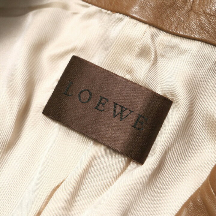 楽天市場】LOEWE ロエベ テーラードジャケット サイズ40 ラムナッパ  