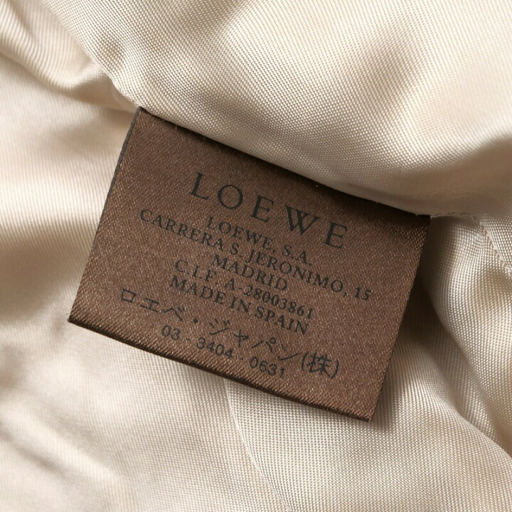 楽天市場】LOEWE ロエベ テーラードジャケット サイズ40 ラムナッパ 