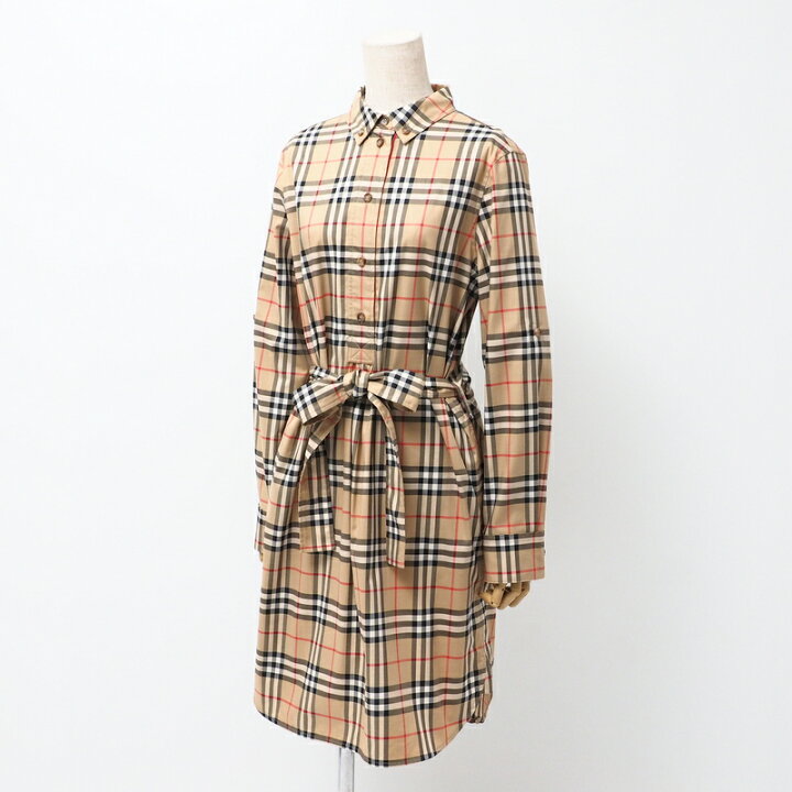 楽天市場】□美品□BURBERRY バーバリー ワンピース サイズ38 長袖 膝  
