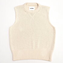 JIL SANDER ジルサンダー ベスト 50 Vネック モヘア 