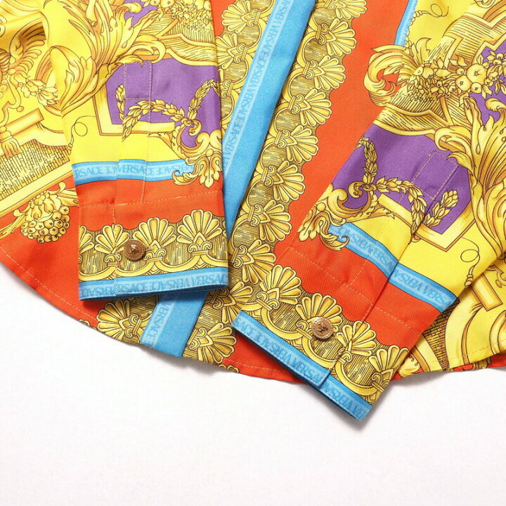 楽天市場】□未使用品□2022年製□VERSACE ヴェルサーチェ 長袖シャツ  