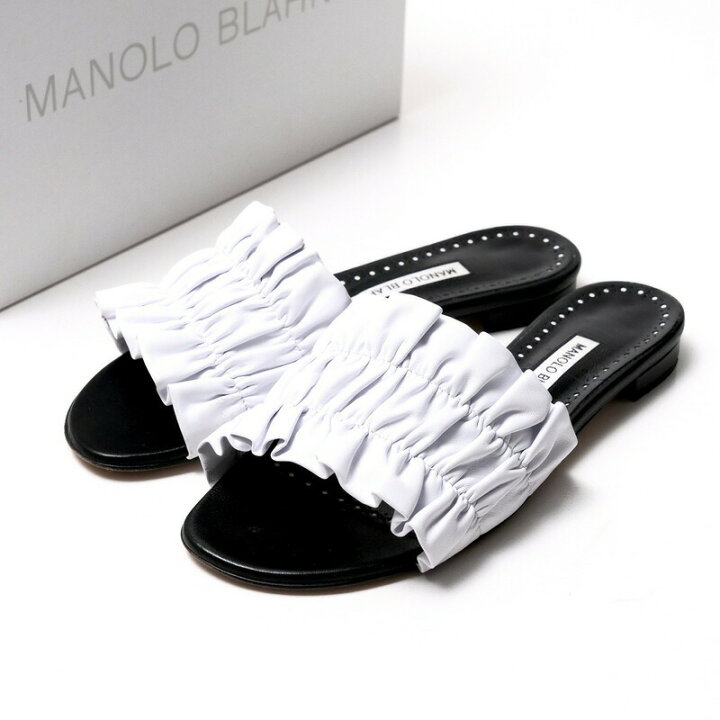 楽天市場】2022年製□MANOLO BLAHNIK マノロブラニク RUFASサンダル 