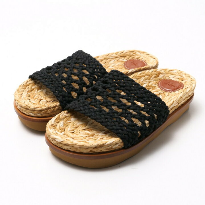 楽天市場】□未使用品□Chloe クロエ サンダル サイズ38 フラット  