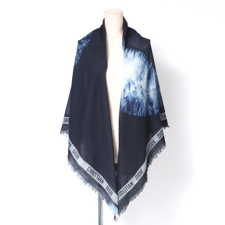 楽天市場】□未使用品□Dior ディオール ショール サイズ140cm×140cm 