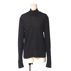 【プライスダウン】【期間限定セール】■美品■HERMES エルメス ニット サイズ42 ハイゲージ セーター バックリボン カシミヤ シルク 薄手 イタリア製 ブランド古着【中古】20250227/RA3593