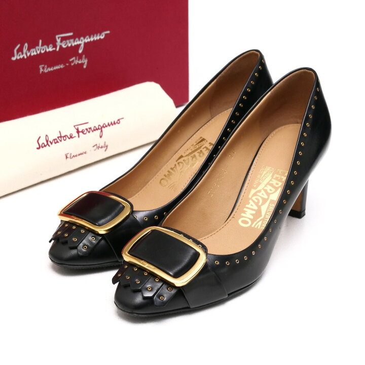 楽天市場】Salvatore Ferragamo サルヴァトーレフェラガモ パンプス 