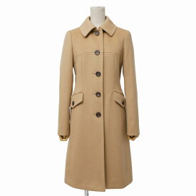 ■美品■BURBERRY バーバリー ステンカラーコート サイズ36 アンゴラ混 ウール ロングコート ブランド古着【中古】20260227/RA7995