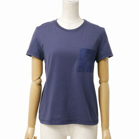 HERMES エルメス 半袖Tシャツ サイズ36 Hロゴ クルーネック ブランド古着【中古】20260403/RA8689