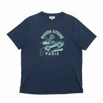 楽天市場】メゾンキツネ tシャツ（カラーネイビー）の通販