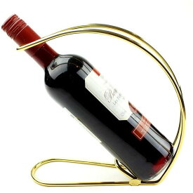 ワインホルダー ワインラック ホルダー ワイン シャンパン ボトル スタンド 箱 ケース インテリア Anberotta W34 (ゴールド・シルバー)